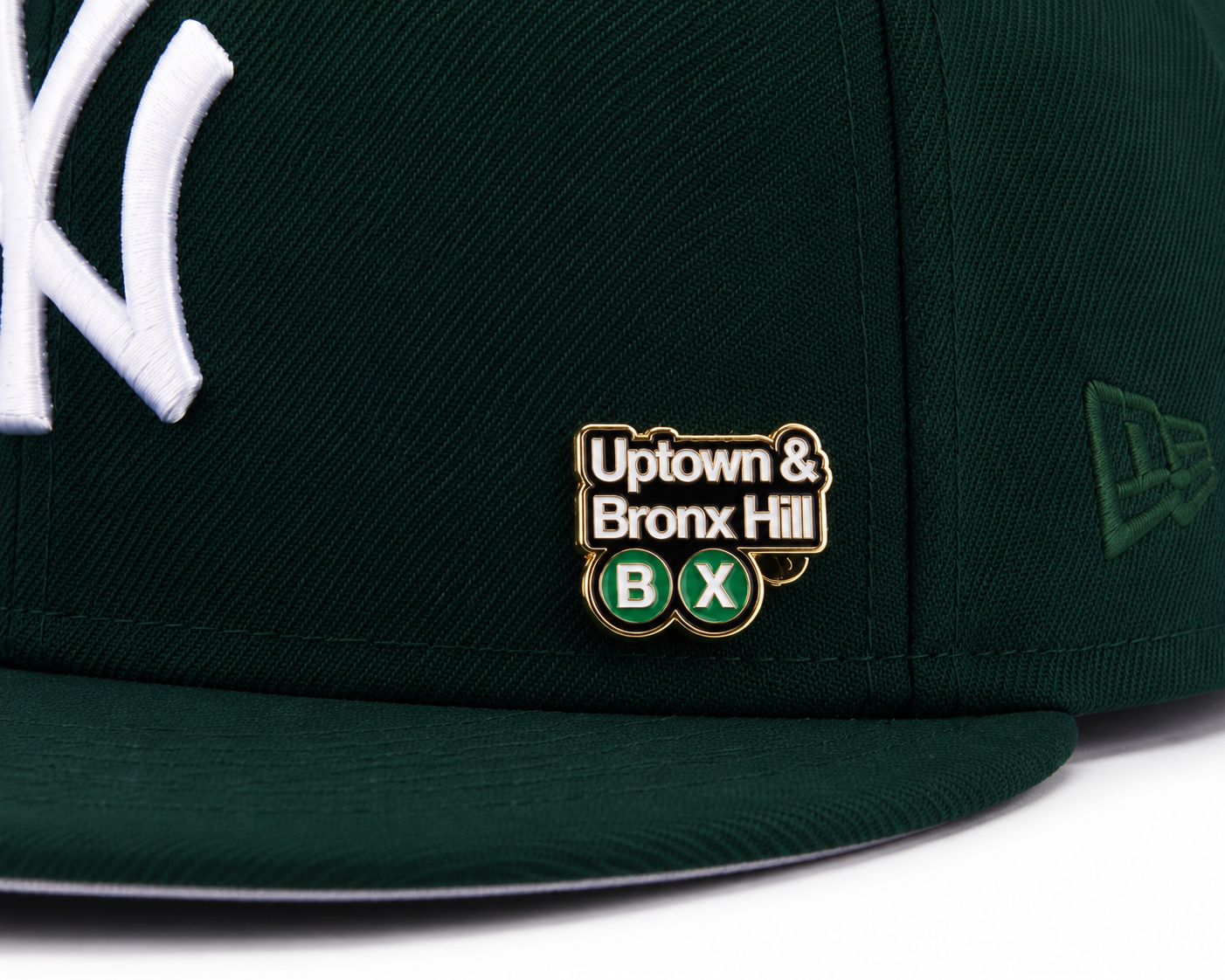 Uptown & Bronx Hill Station Pin